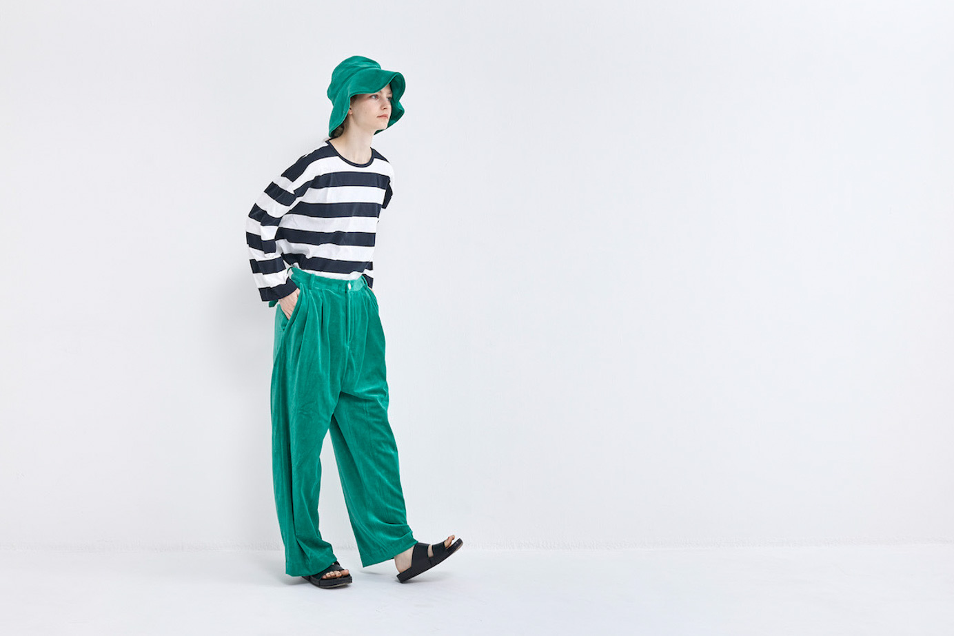 OUTIL,ウティ,PANTALON BLESLE