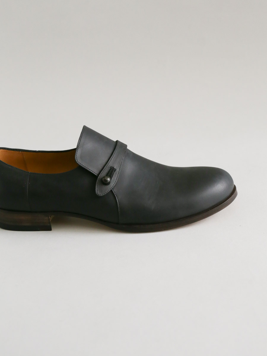 forme フォルメ / Men's button strap shoes black