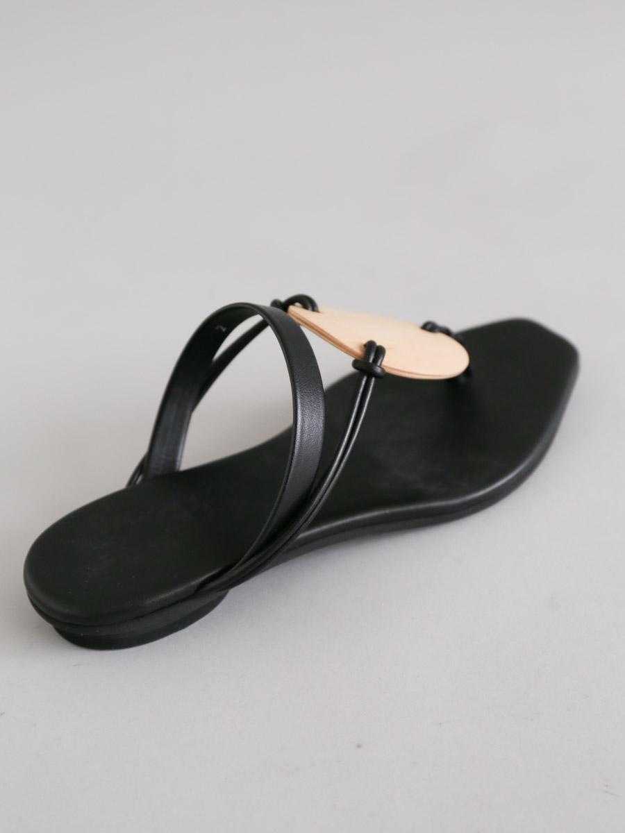 シルバー金具 _Fot plywood oval sandals 23.0cm | www.tegdarco.com