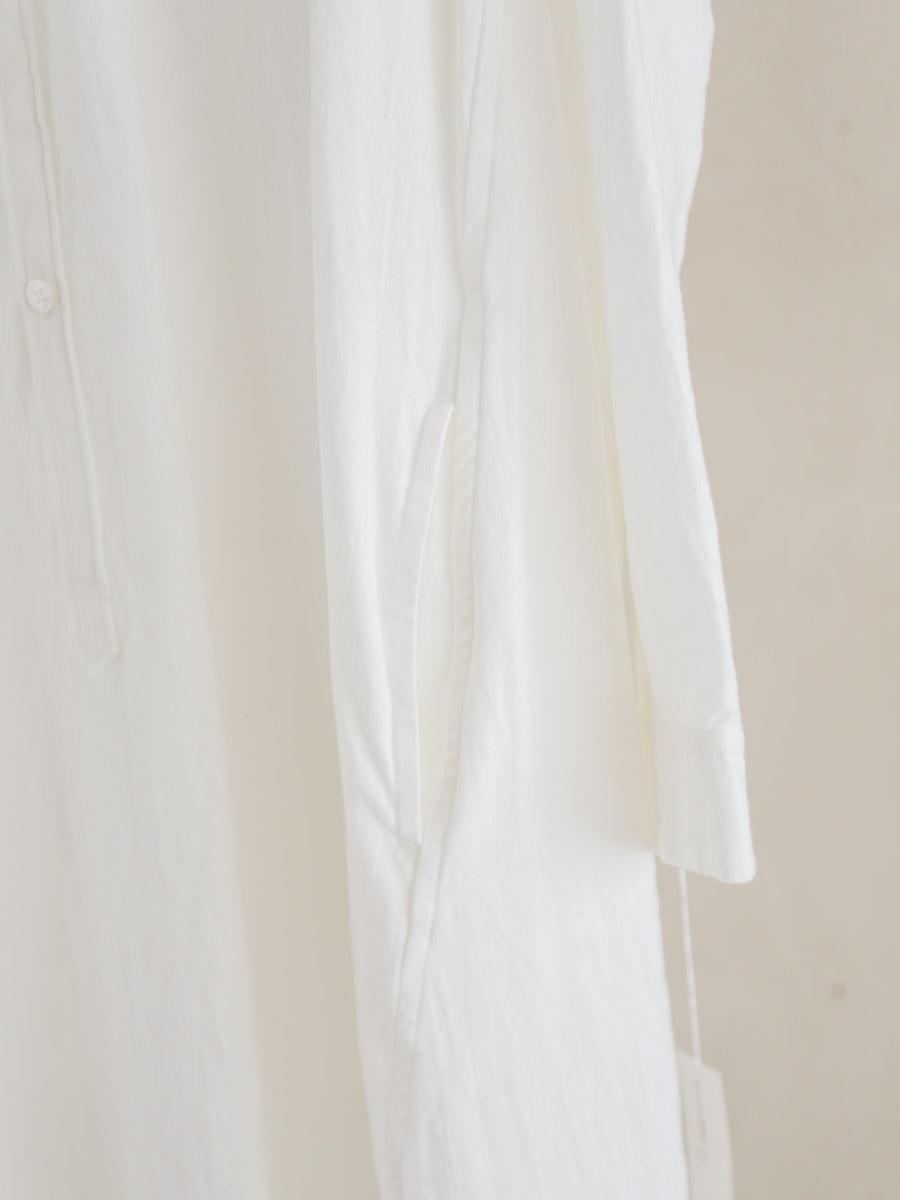 ゴーシュ コットンウールビエラワンピース ホワイト