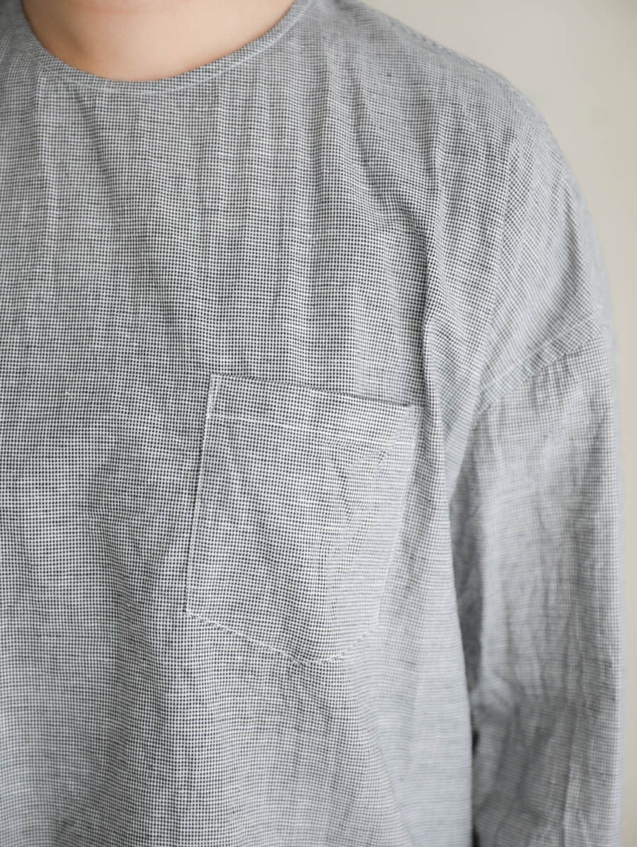 ゴーシュ バックボタンブラウス｜通販