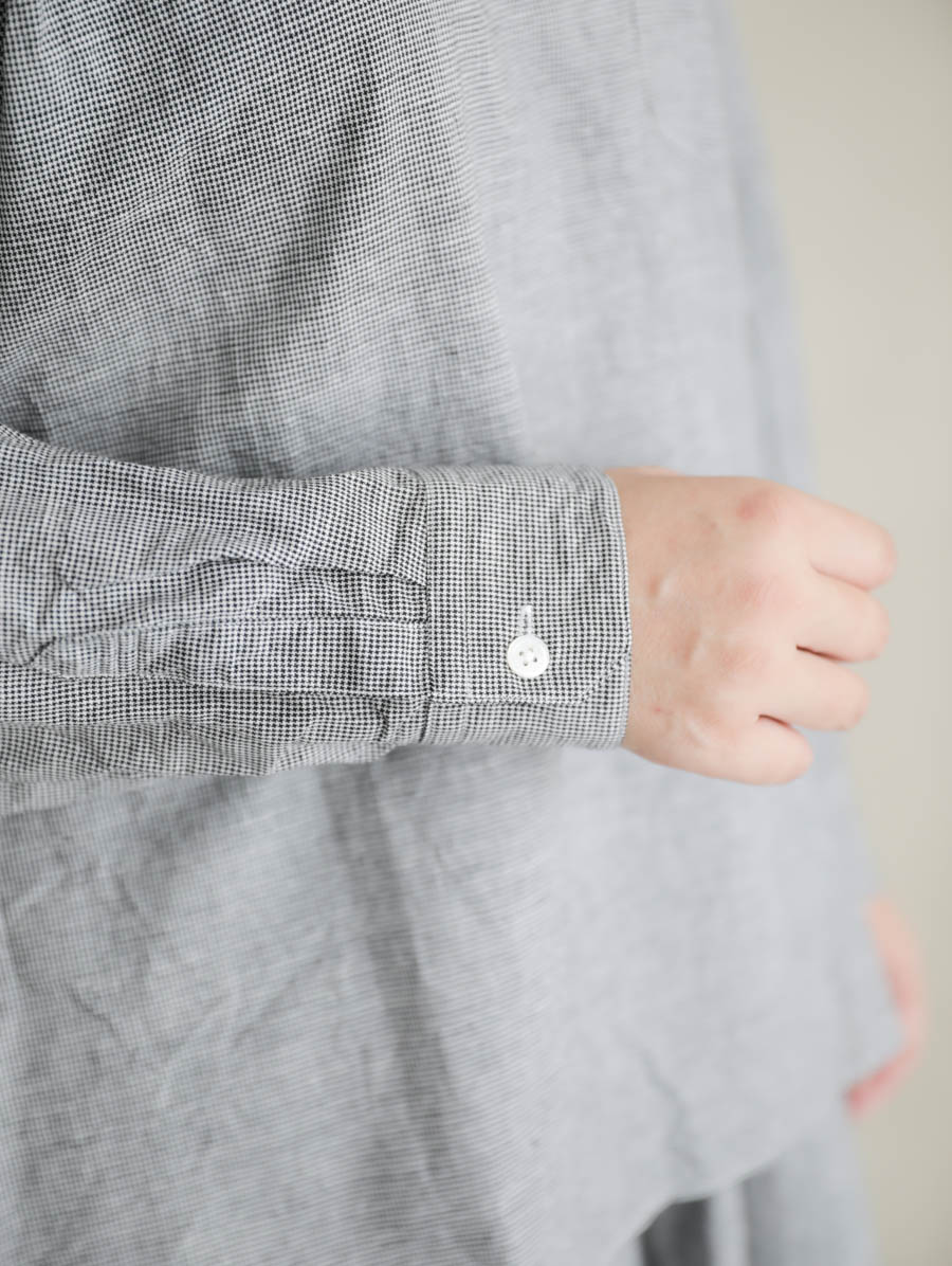 ゴーシュ バックボタンブラウス｜通販