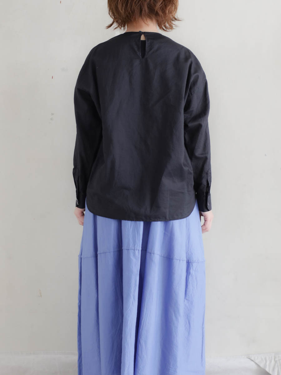 ゴーシュ バックボタンブラウス｜通販