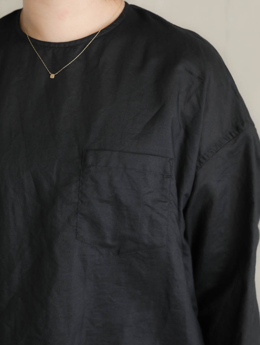 ゴーシュ バックボタンブラウス｜通販