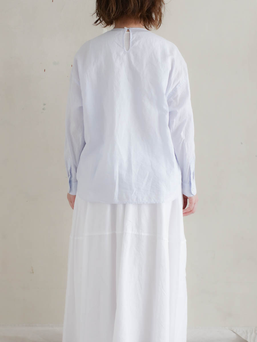 ゴーシュ バックボタンブラウス｜通販