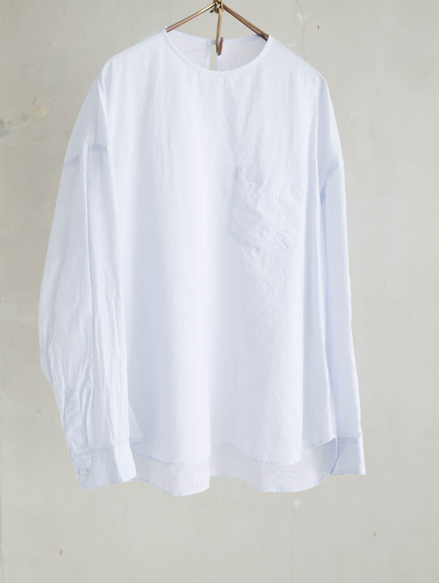 ゴーシュ バックボタンブラウス｜通販