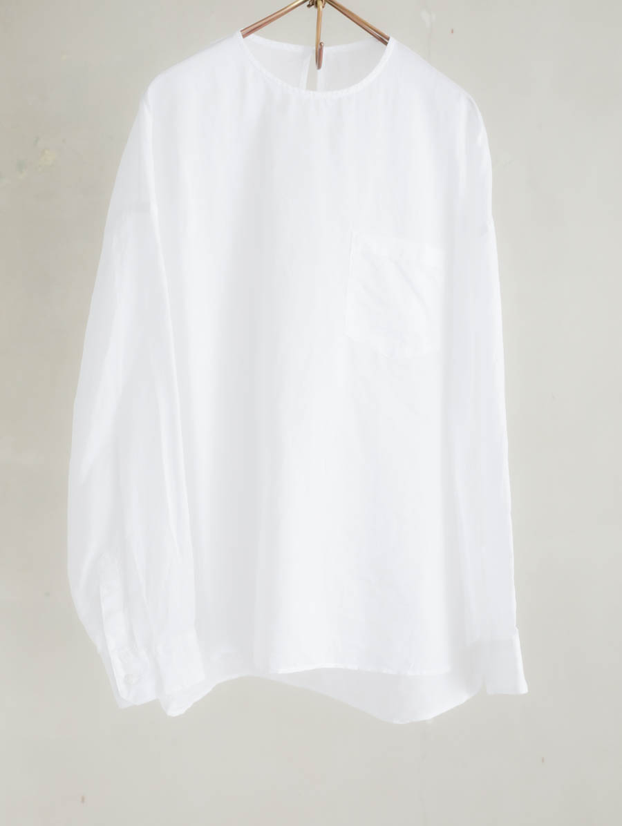 ゴーシュ バックボタンブラウス｜通販