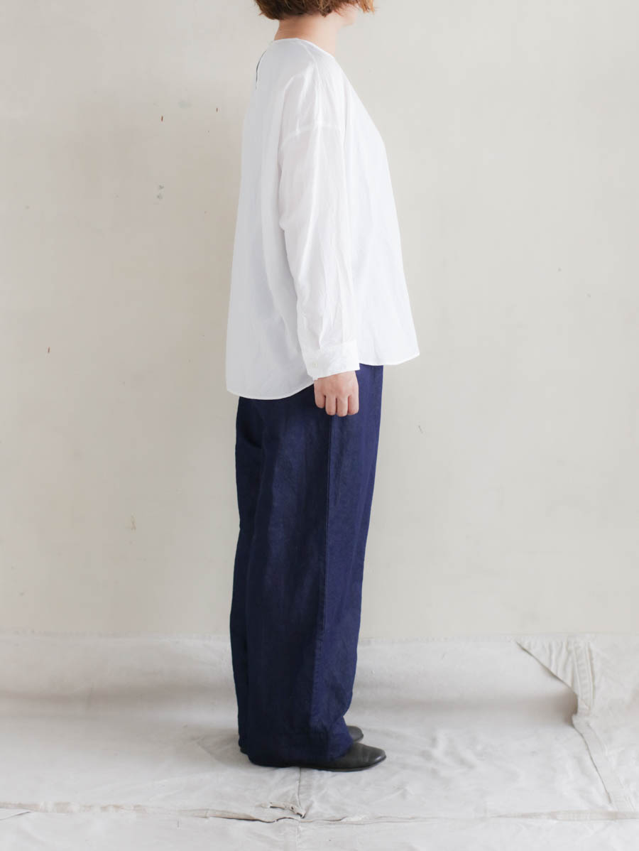 ゴーシュ バックボタンブラウス｜通販