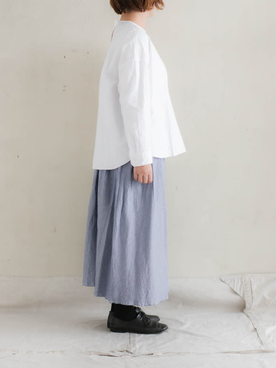 ゴーシュ バックボタンブラウス｜通販