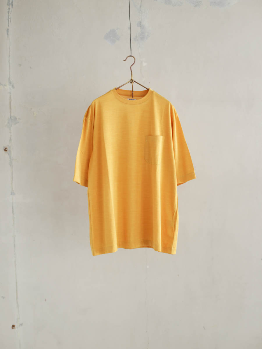 MAATEE&SONS マーティーアンドサンズ / POCKET-TEE レモン