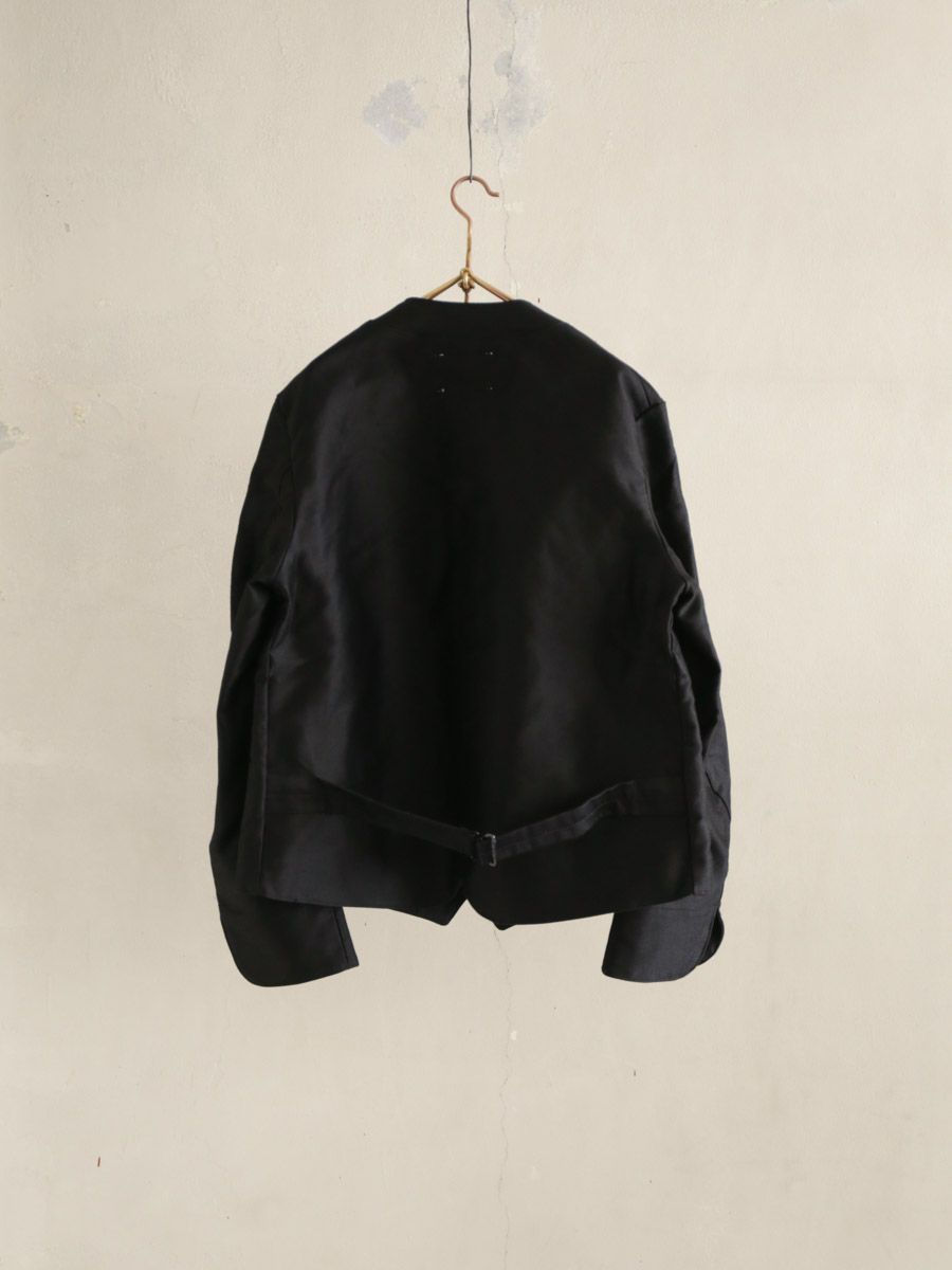 OUTIL ウティ / VESTE ARDON ノーカラージャケット BLACK