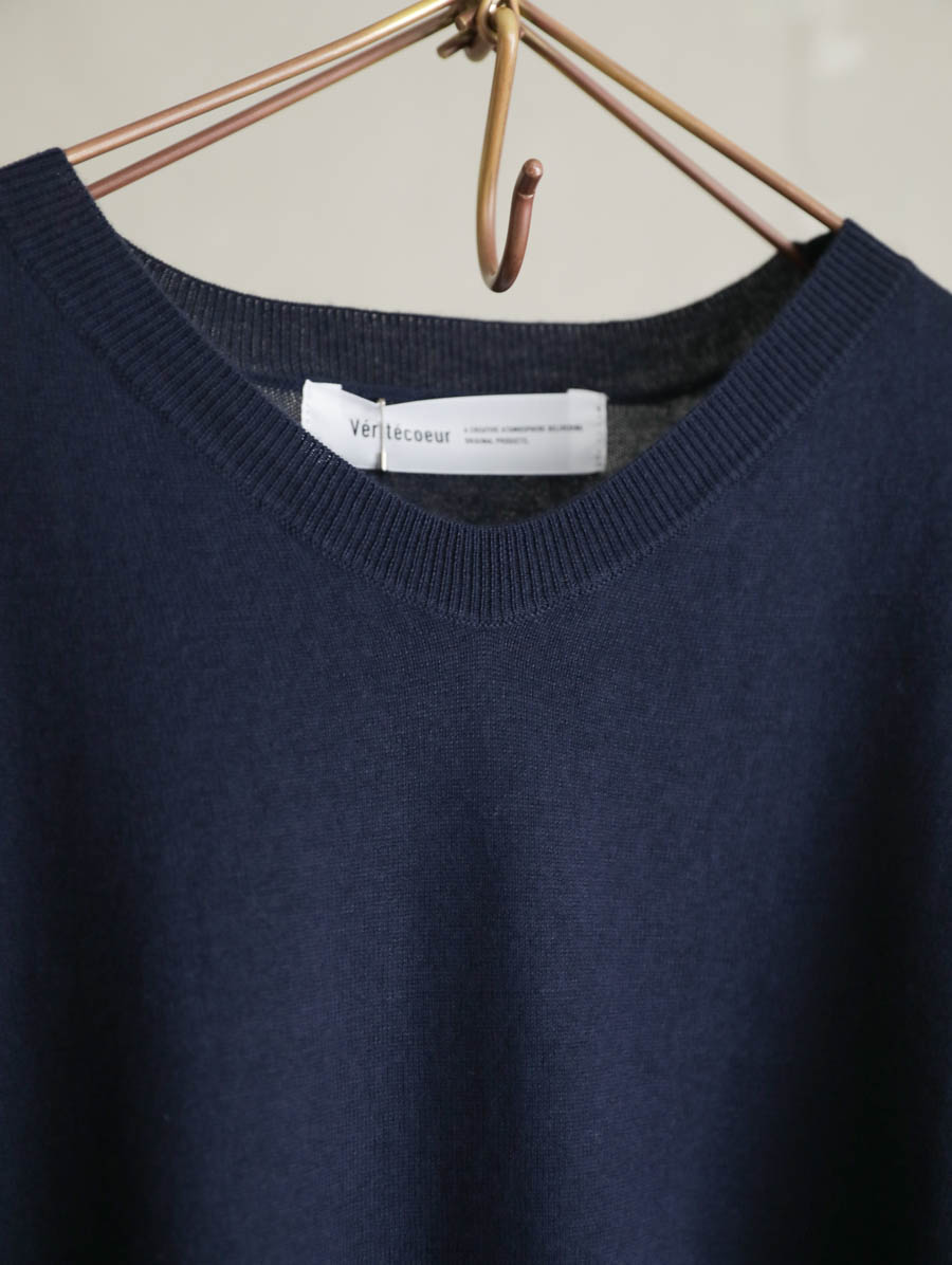 Veritecoeur,ヴェリテクール,5COL V-NECK,通販