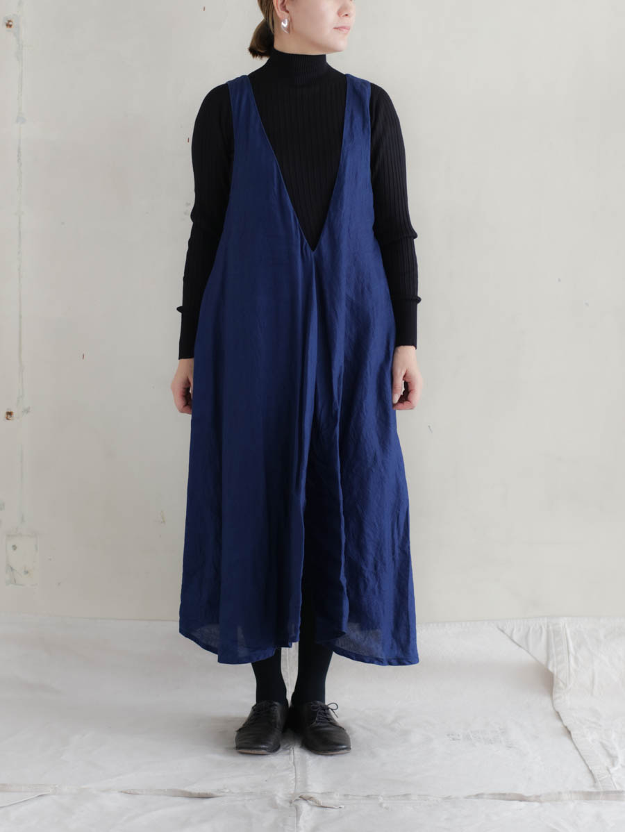 HALLELUJAH ハレルヤ 小間使いローブ no.4（インディゴ） メイン画像