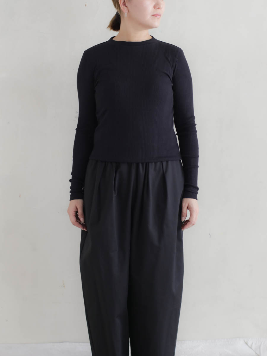 humoresque ユーモレスク クルーネックTシャツ（ブラック） メイン画像