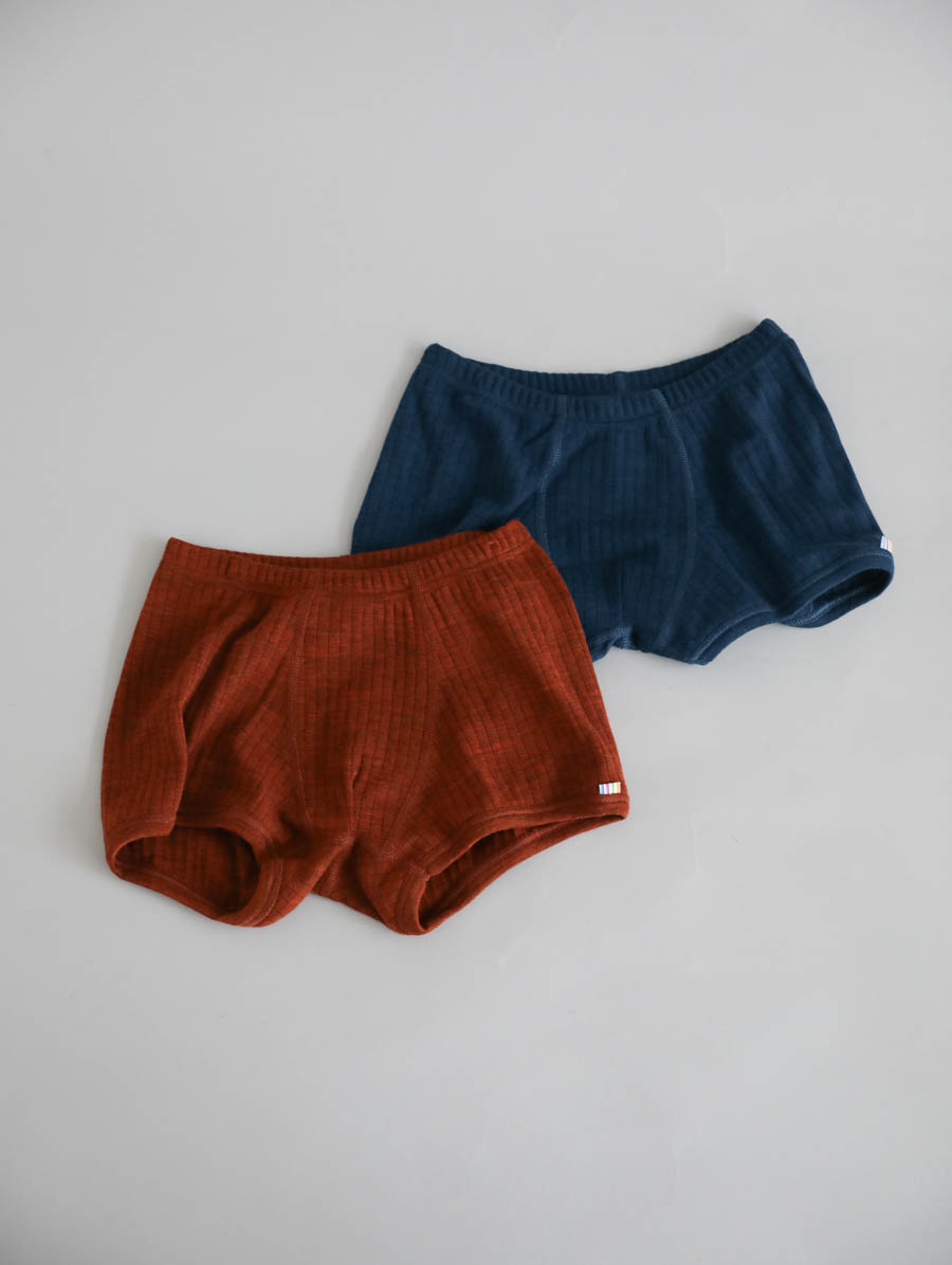 joha ヨハ メリノウールボクサーショーツ（limited color）  メイン画像