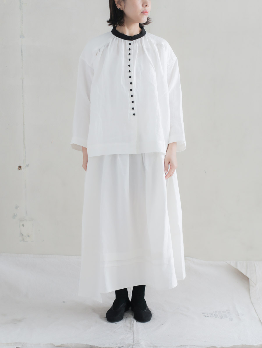【激安セール】 最終価格!マガリ リネンスカート2021AW MAGALI - ロングスカート
