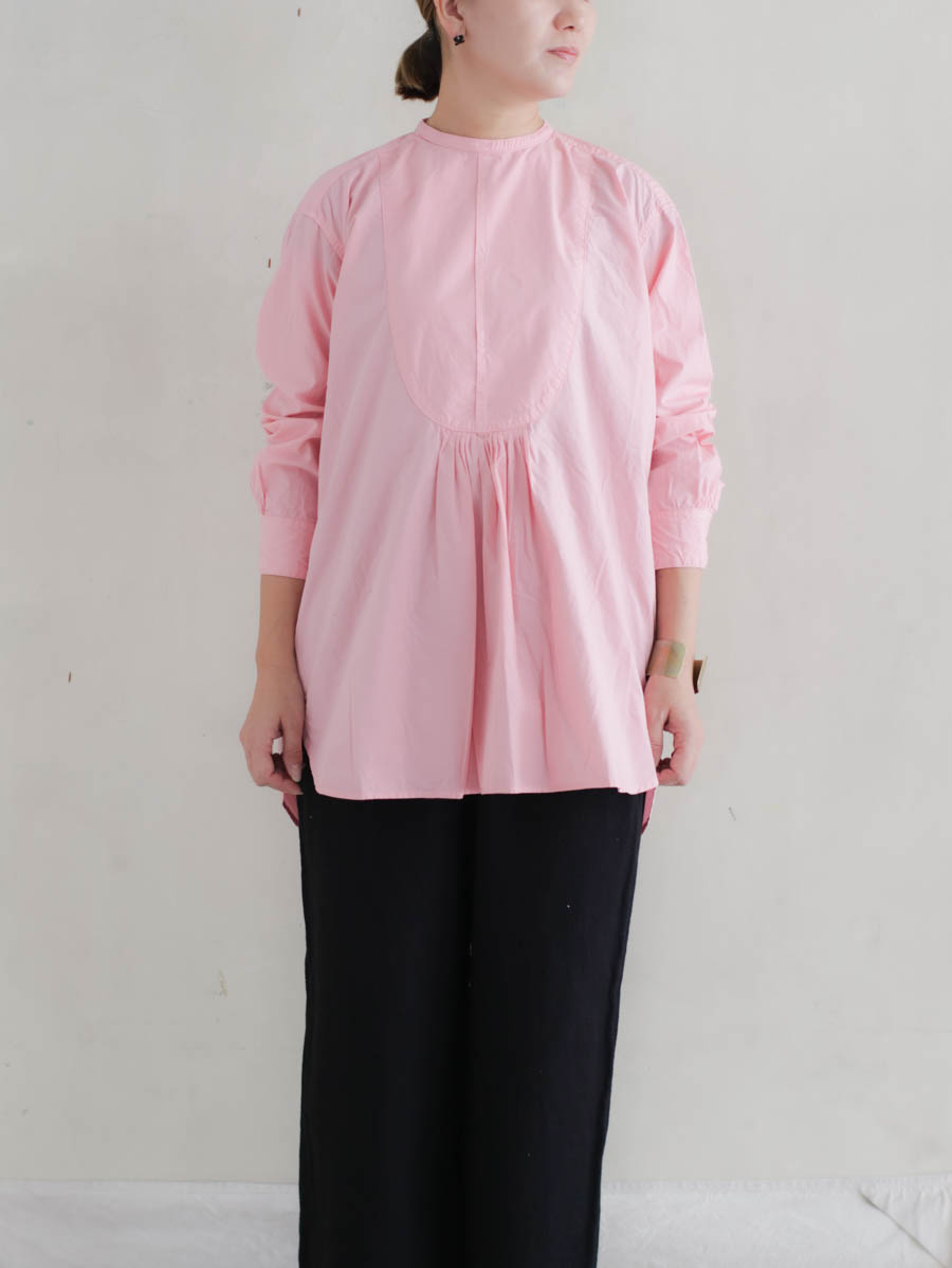 outil ウティ chemisier corsier（pink）ドレスシャツ メイン画像