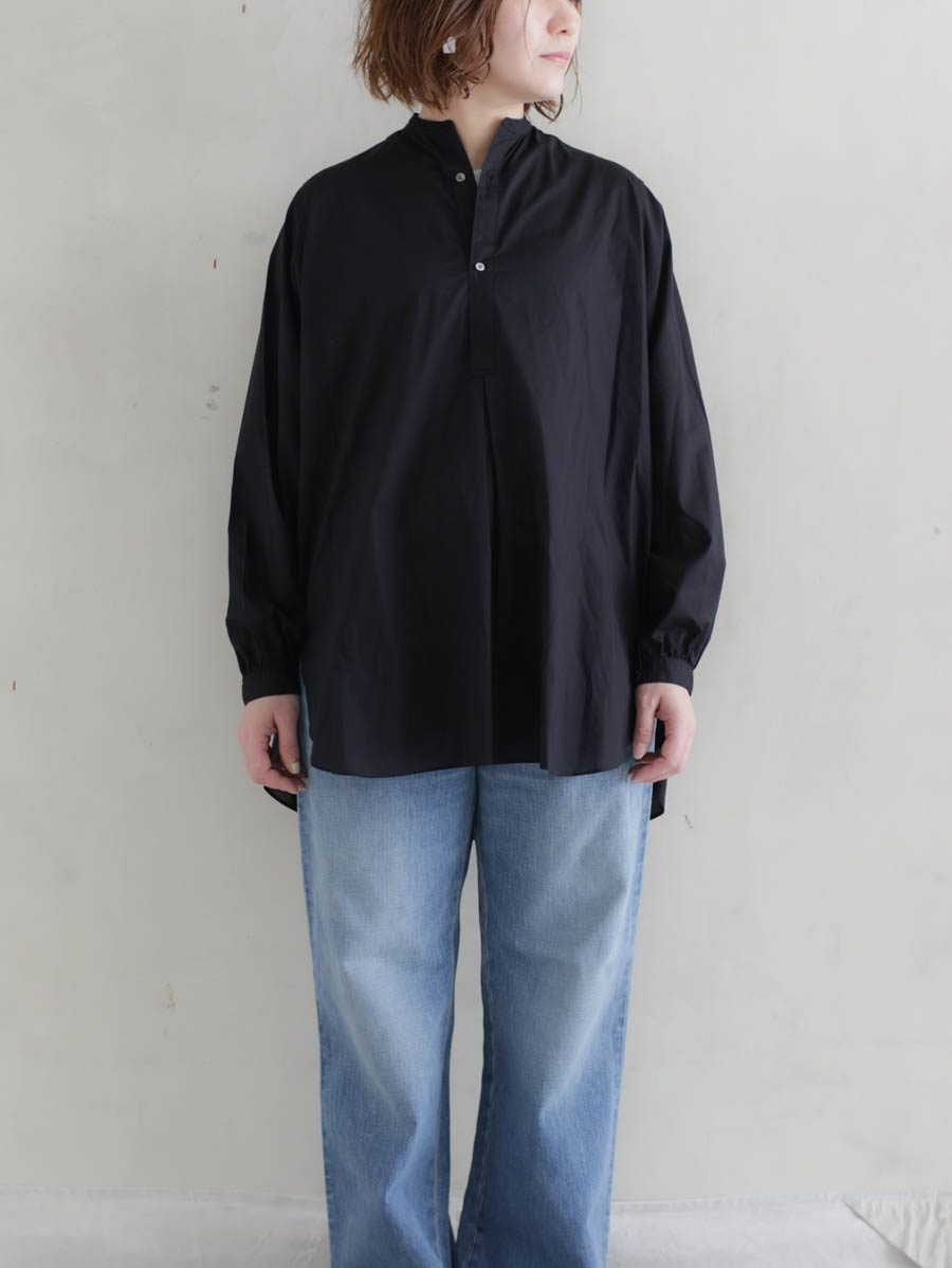SP エシュペー クラシックバンドカラーシャツ メイン画像