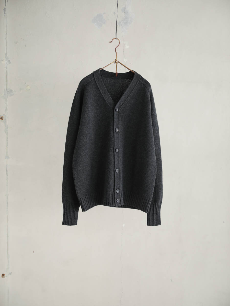 TORICI トリチ ヴィランVカーディガン（ダークグレー） メイン画像