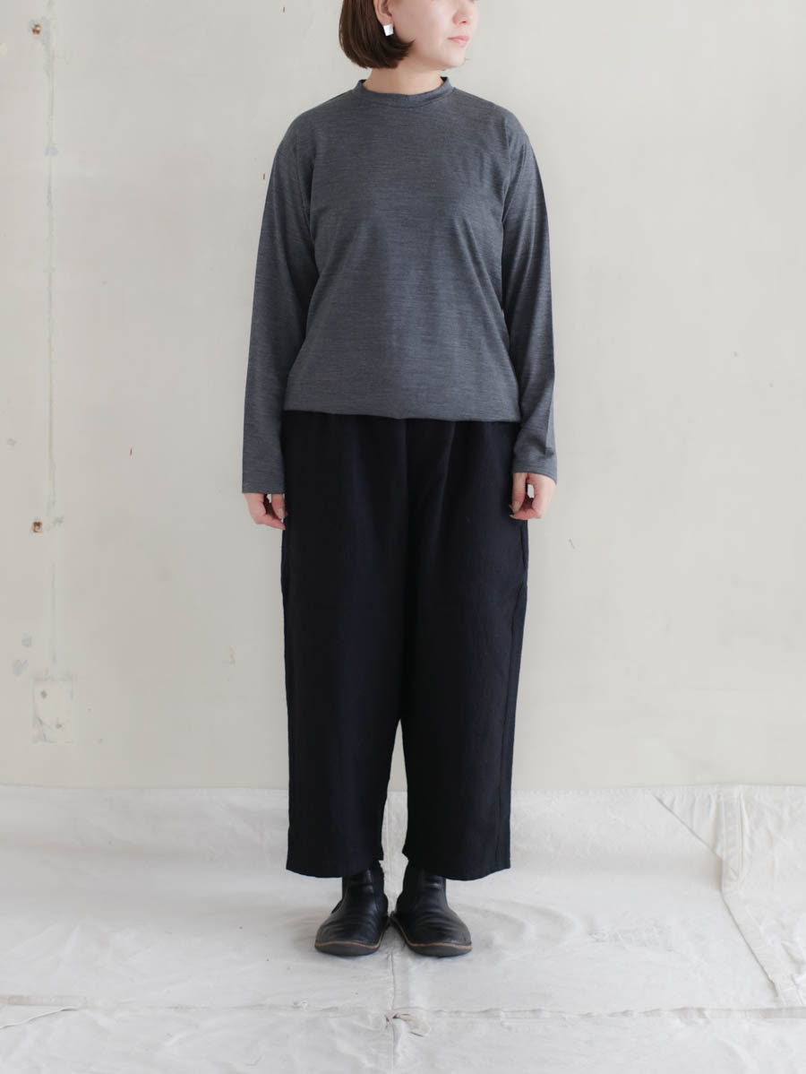 Veritecoeur ヴェリテクールウールパンツ(ブラック)ST-196 メイン画像