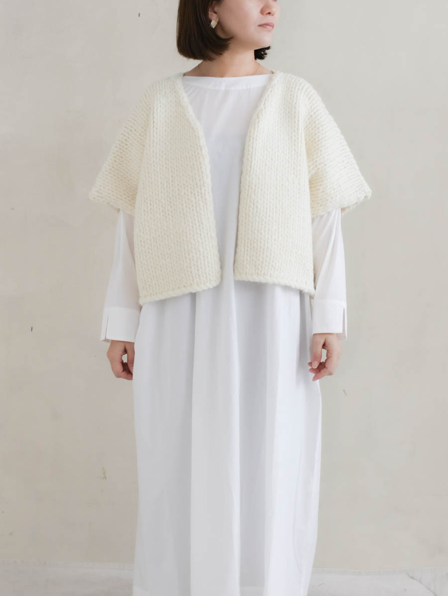 Veritecoeur ヴェリテクール ドルマンニットカーディガン（アイボリー）VCK-304 メイン画像